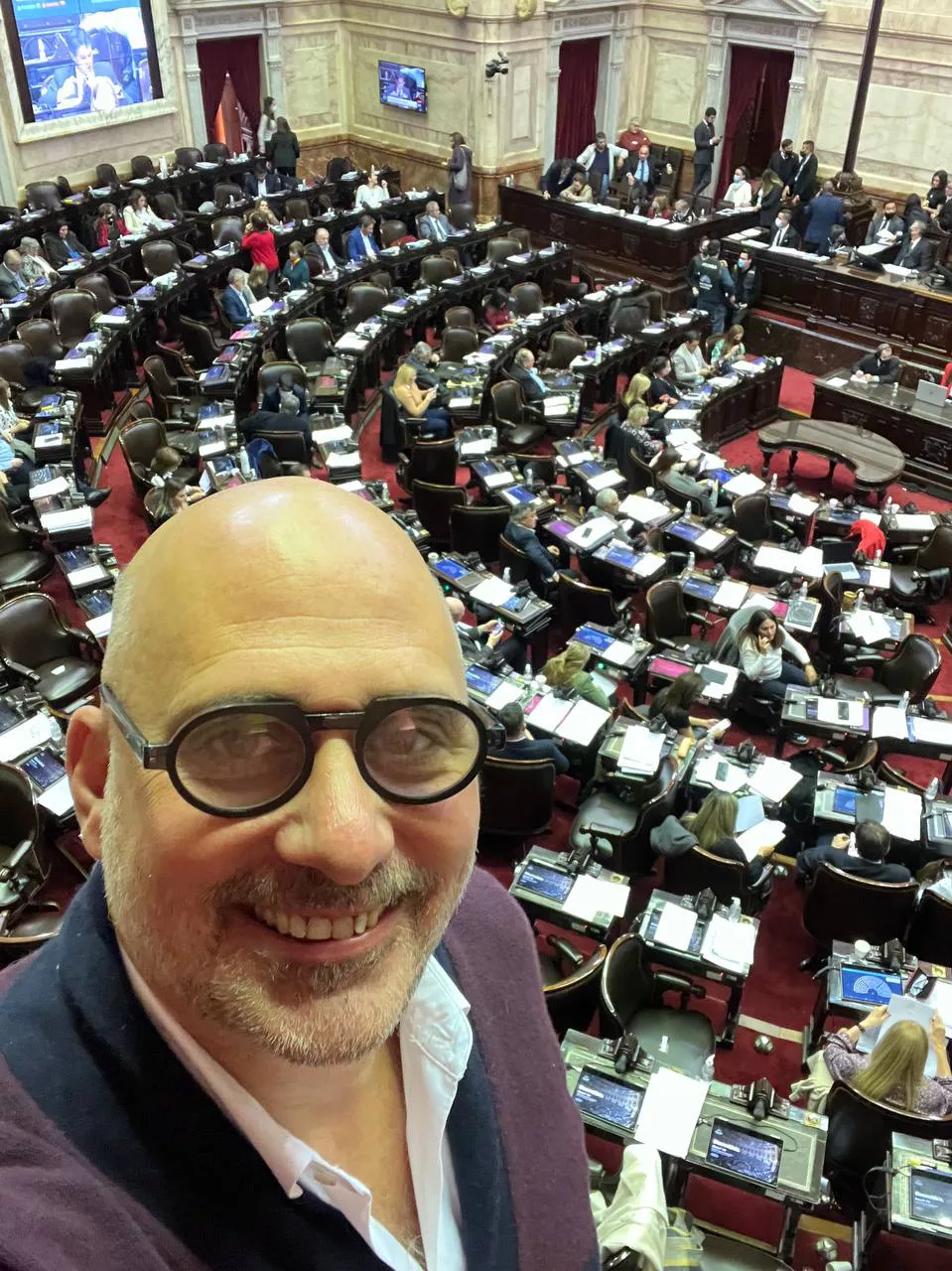 Pablo Facio, Socio de ENAC, en el Congreso de la Nación