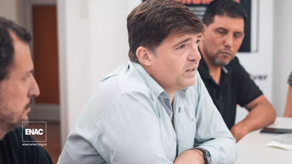 Oriol Junqueras en ENAC