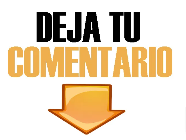 deja tu comentario