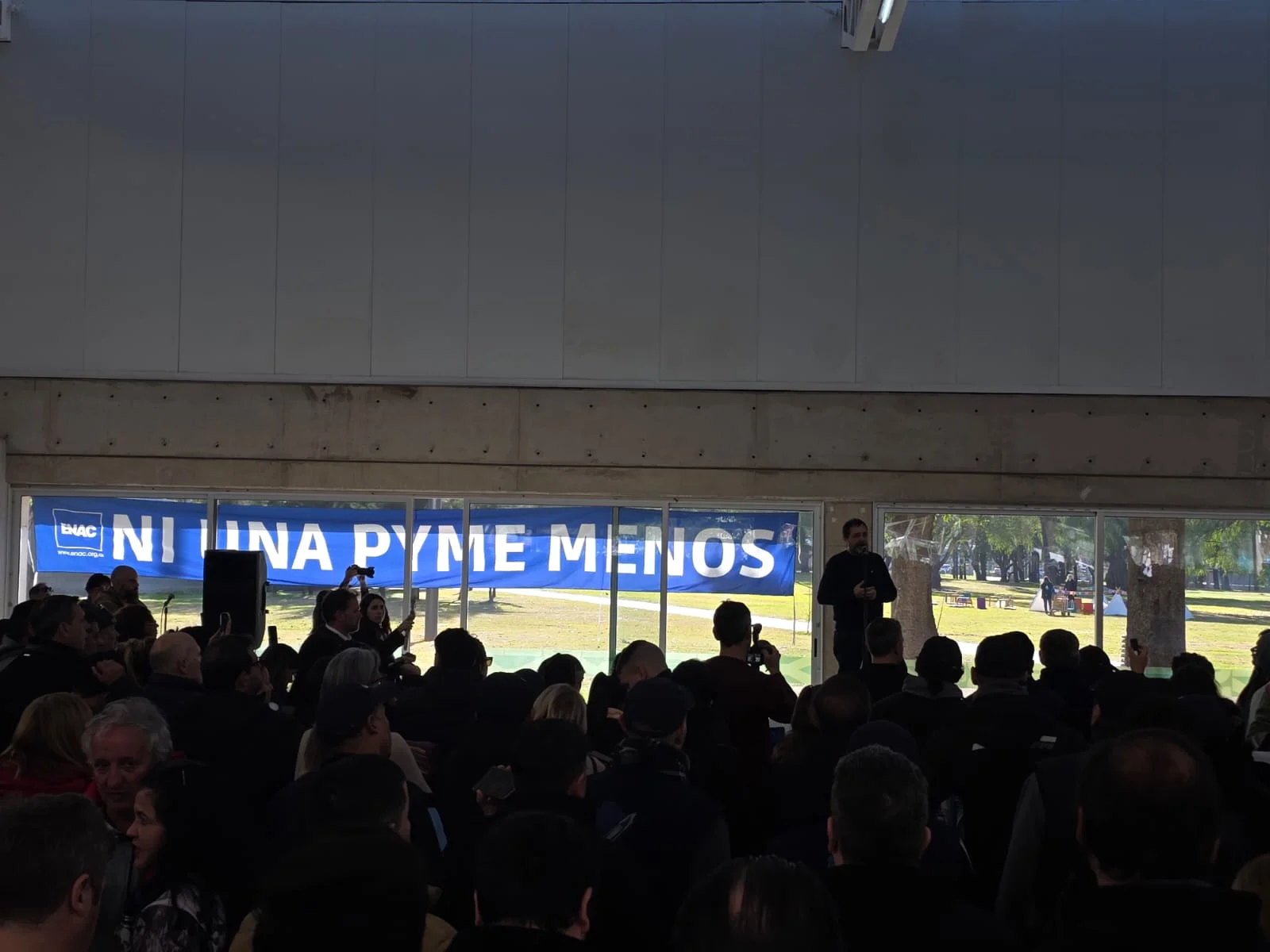 ENAC se sumó a una jornada en defensa de las PyMEs y del INTI