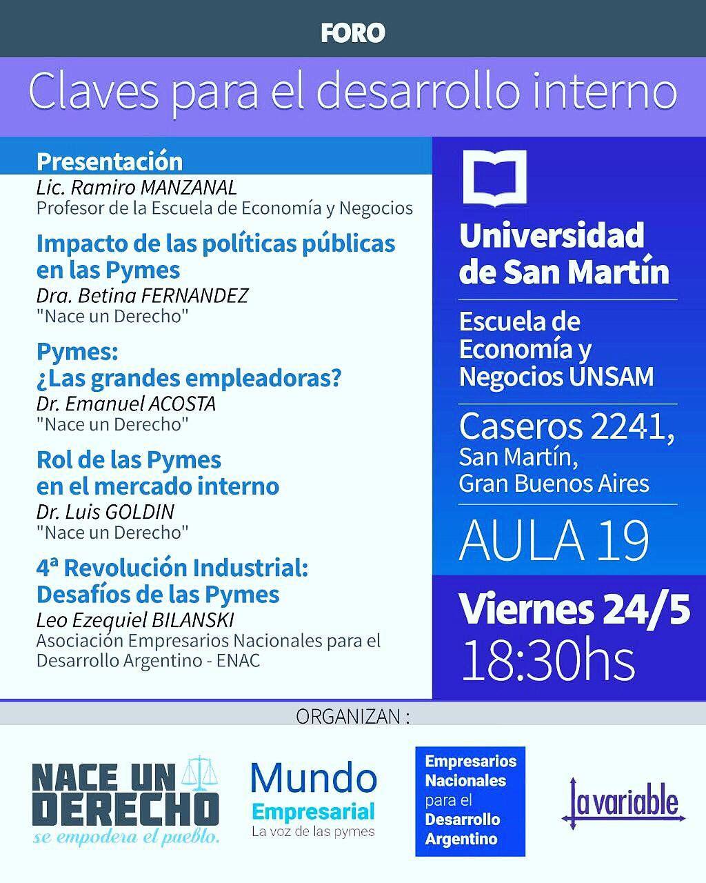 20190524 - UNSAM Charla leo bilanski