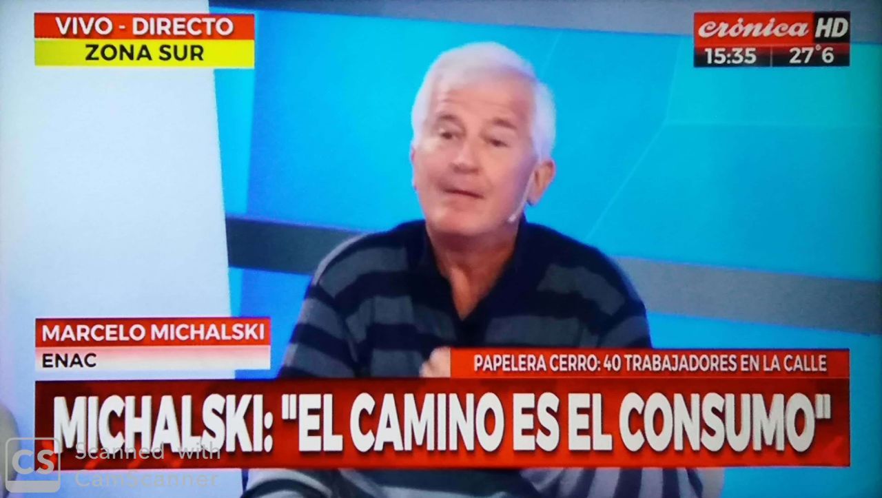 Marcelo Michalski en Crónica TV