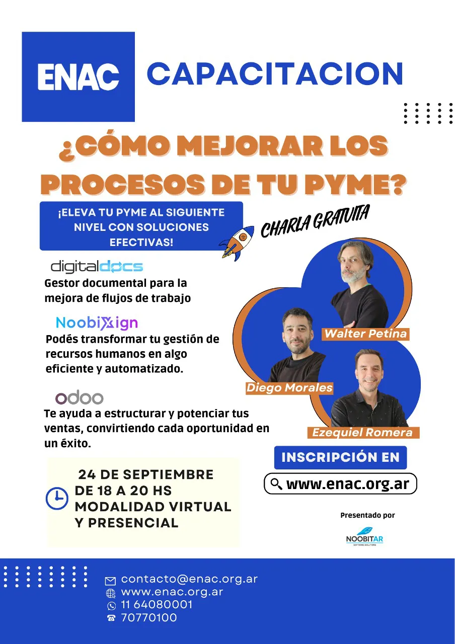 20240924 - ENAC CAPACITACION - procesos para tu pyme