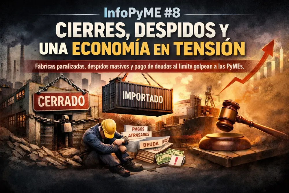 Crisis económica y fábricas cerradas