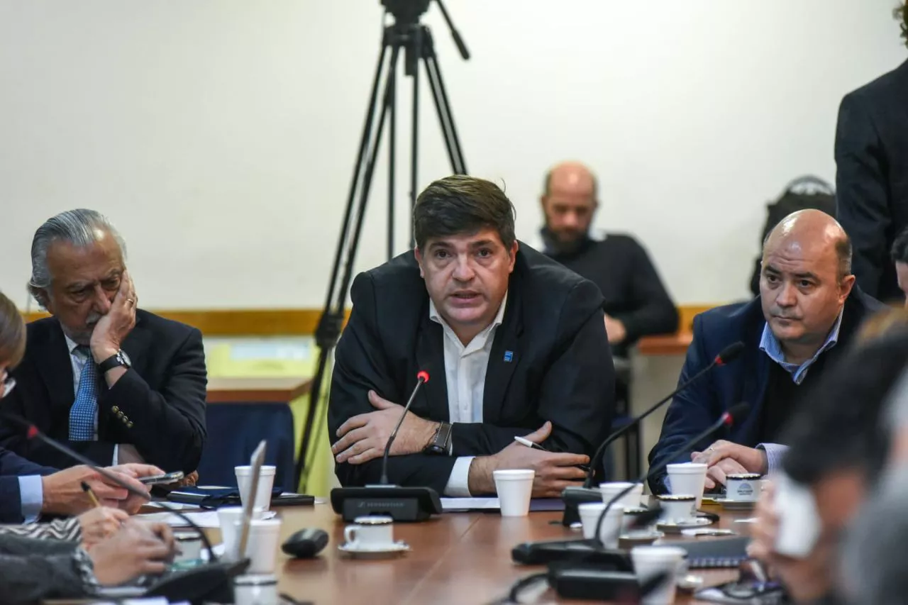 Leo Bilanski en la Comisión de Trabajo del Congreso