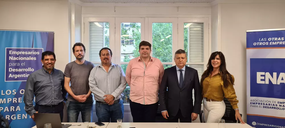 Reunion ENAC - Embajador de Paraguay