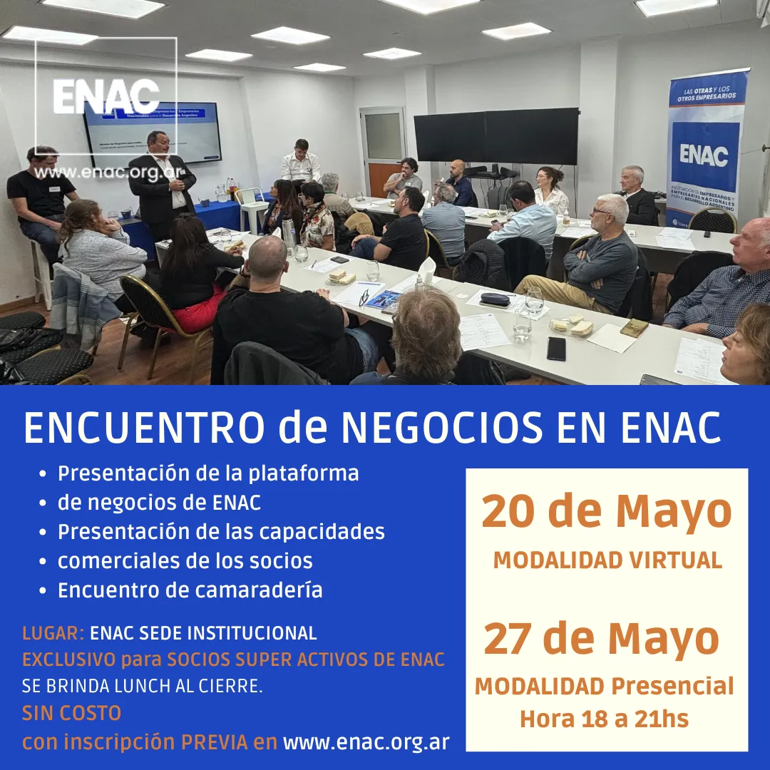 20250508 - Encuentro de Negocios ENAC