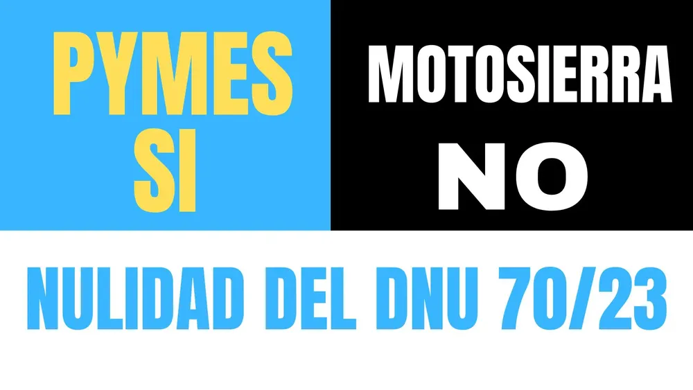 Pymes si motosierra no