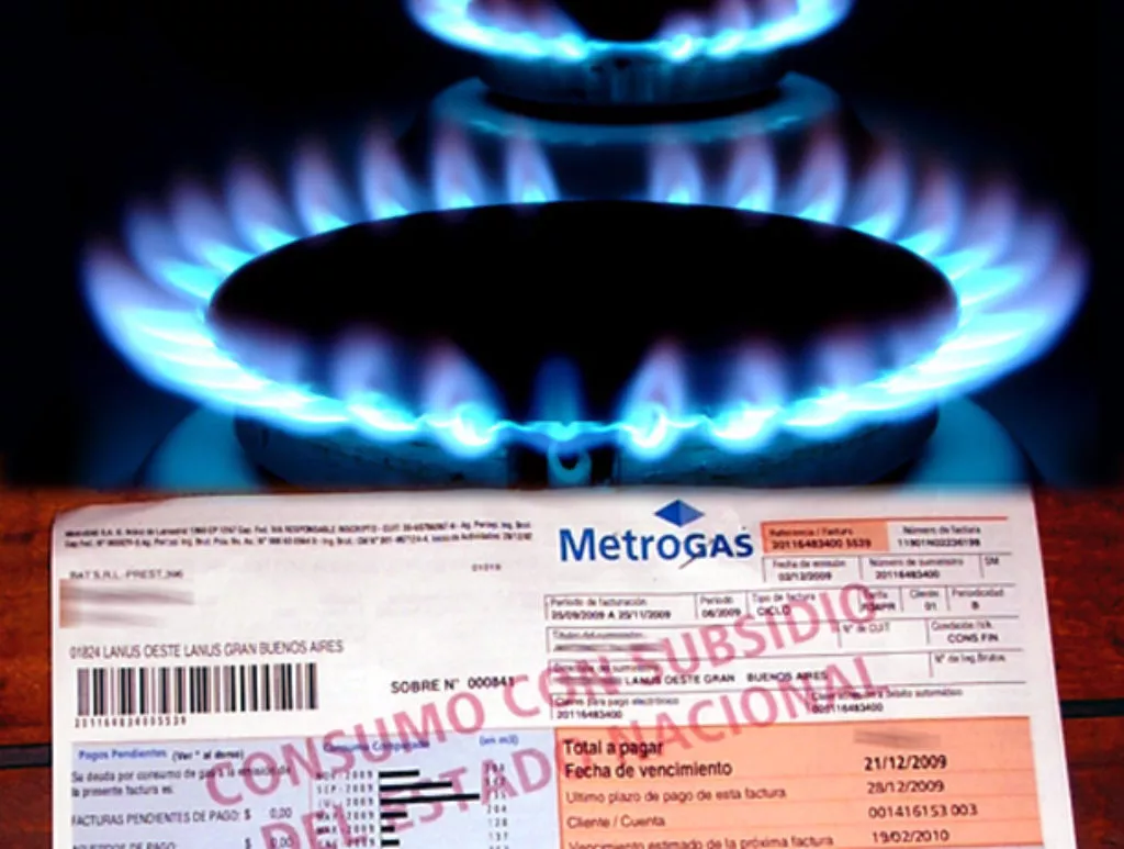 Gas Tarifas