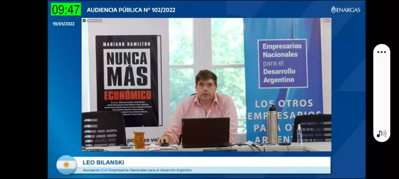 ENAC en la audiencia publica por el GAS